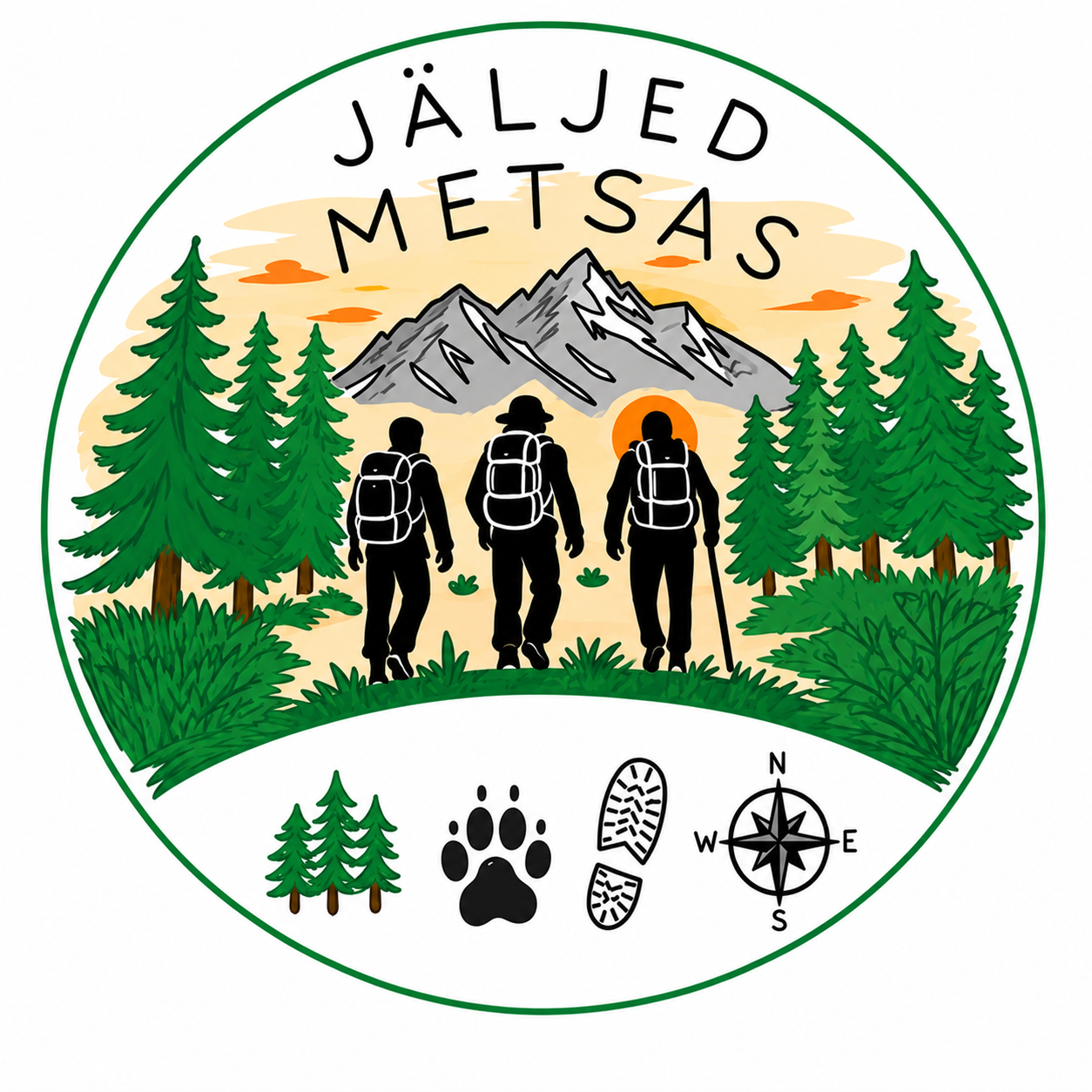 Jäljed Metsas